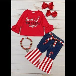 Christmas Kids Boutique Set